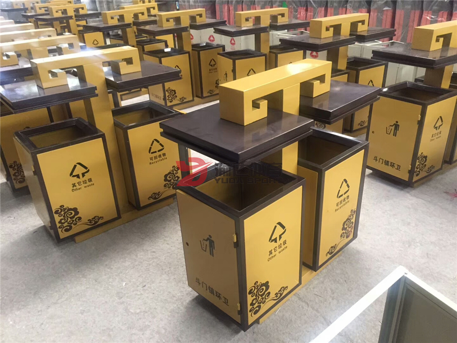 景區雙分類垃圾桶